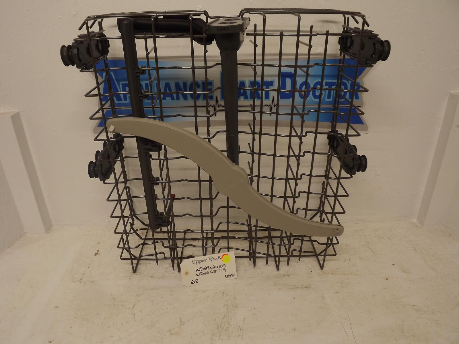 GE Dishwasher WD28X26105 WD28X21719 Upper Rack Used GE Dishwasher WD28X26105 WD28X21719 Upper Rack Used